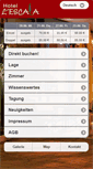 Mobile Screenshot of hotel-escala.de